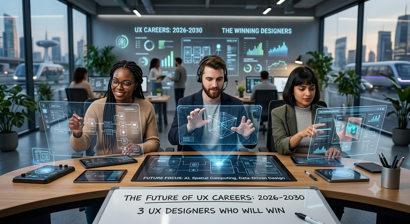 Future UX designers with AI-ready UX UI Design skill