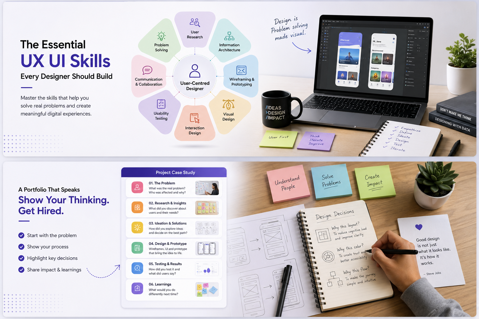 UX UI skills for beginners