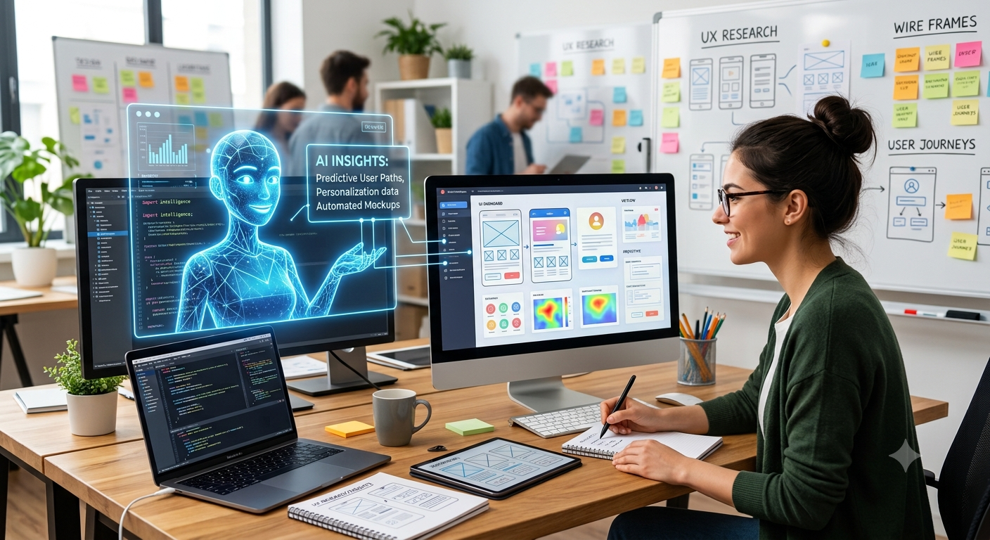 UX Designer learning basic coding for digital product design.