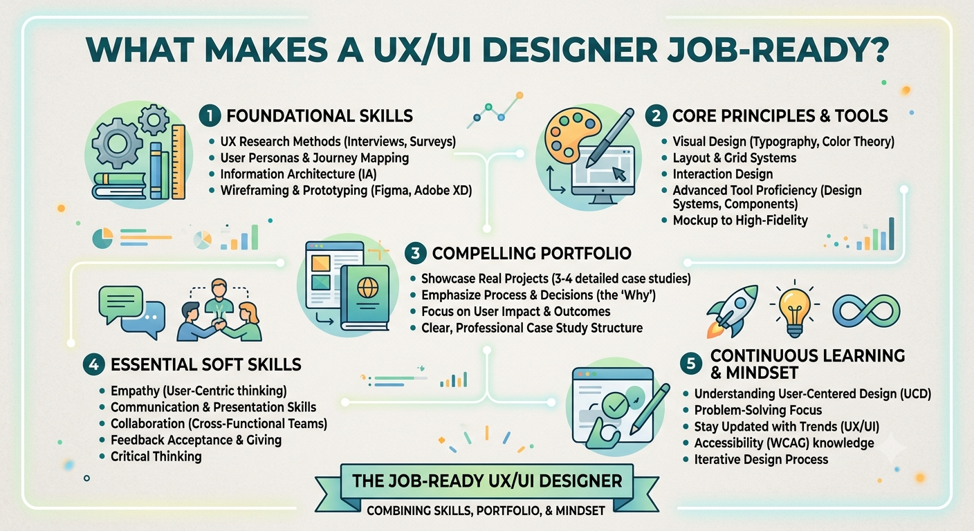 Job-ready UX UI design skills